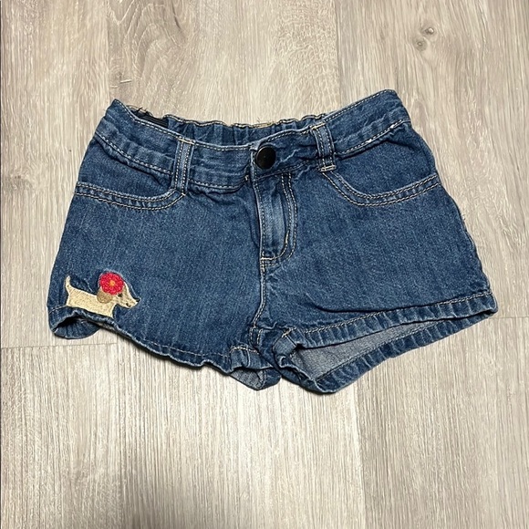 4/$20 Cute Denim Shorts with Dog Patch - Picture 1 of 1